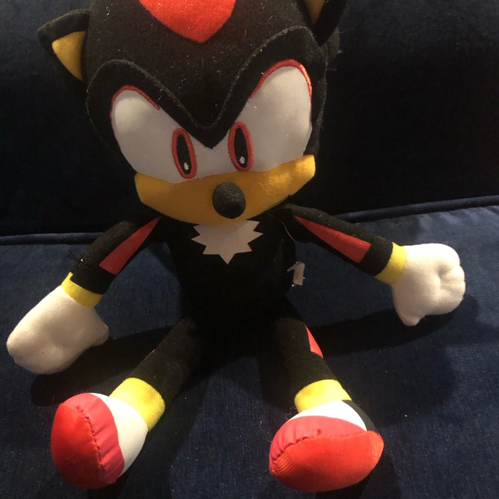 Shadow the Hedgehog Plush - Black & Red Character Toy